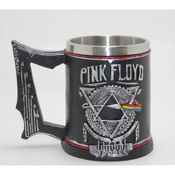 Pink Floyd Dark Side Of The Moon 3D Kabartmalı Çelik Kupa Bardak