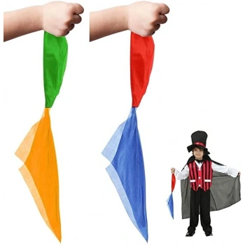 Renk Değiştiren Sihirli Mendil Sihirbazlık Oyunu