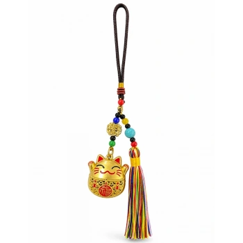 Şans Ve Bereket Kedisi Askılık - Model 1