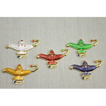 Swarovski Taşlı Alaaddinin Sihirli Lambası Magnet