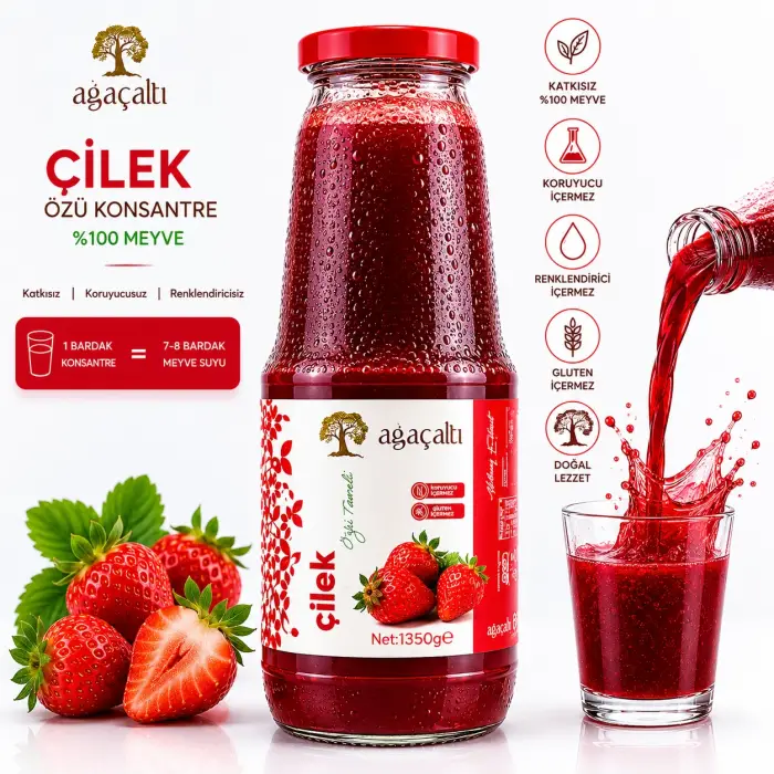 Çilek Özü Konsantresi