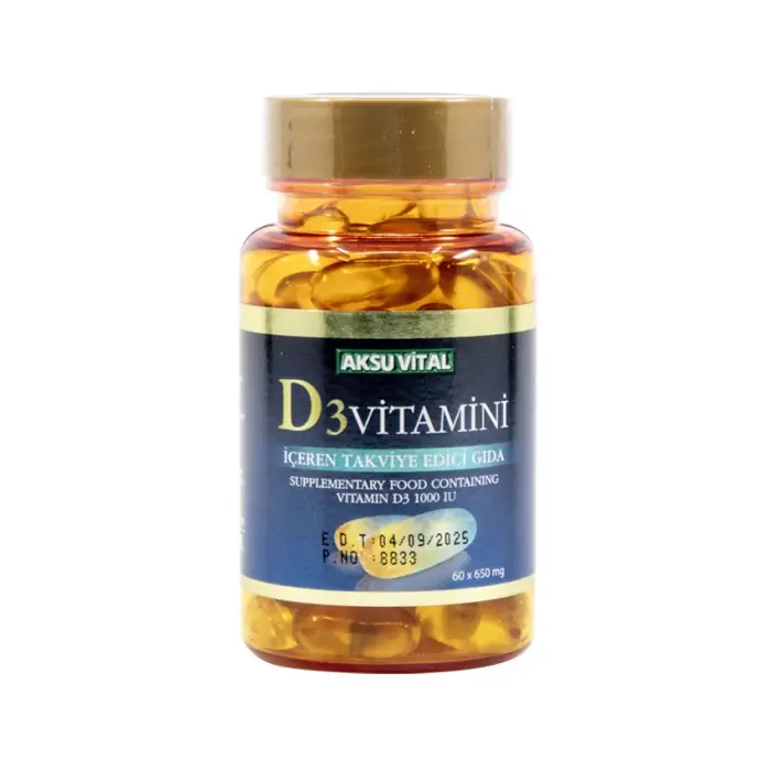 AksuVital Vitamin D3 650 mg