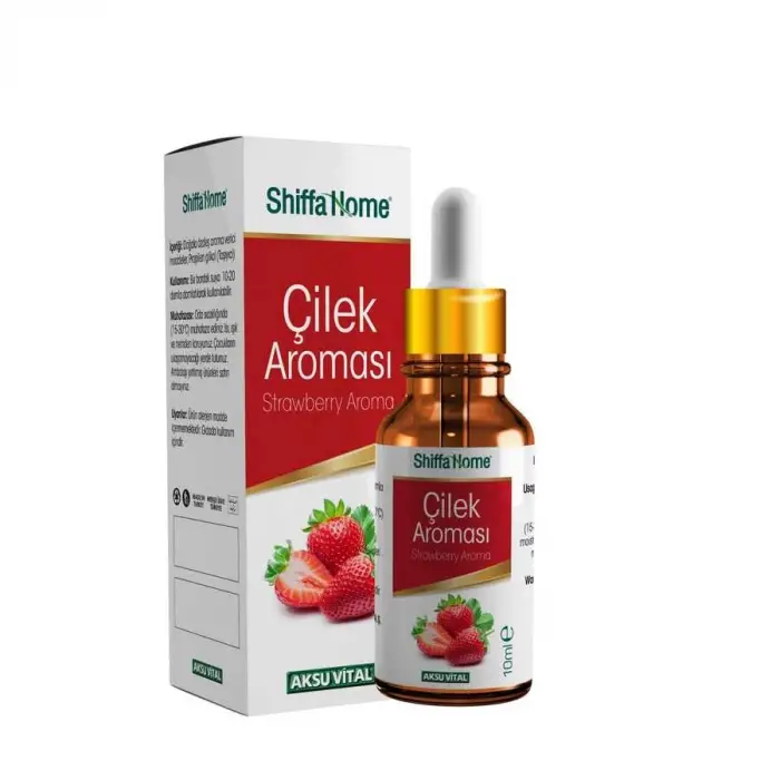 Shiffa Home Çilek Aroması Gıda Lezzetlendirici 10ml