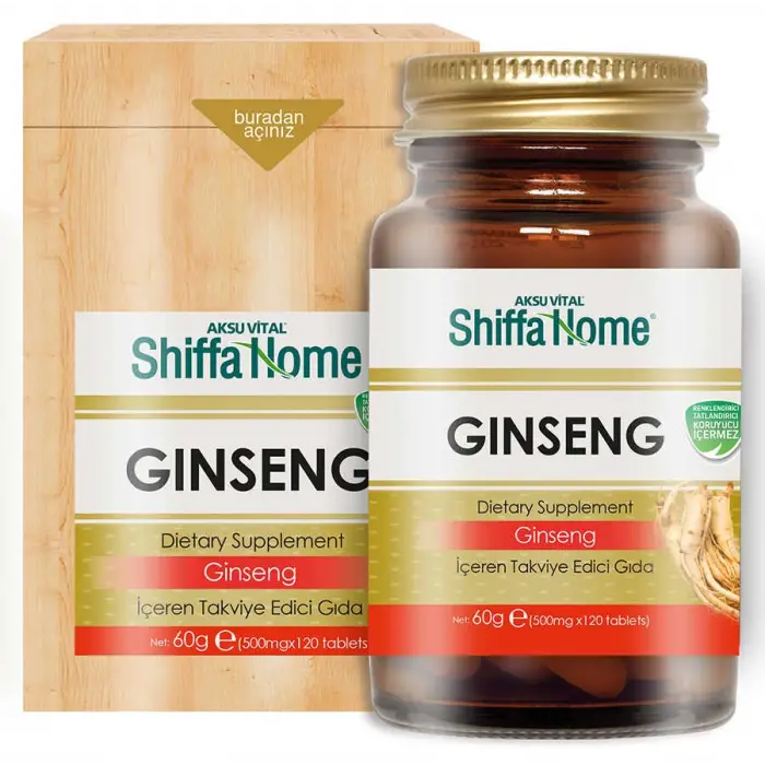 Shiffa Home Kırmızı Kore Ginseng 120 Tablet