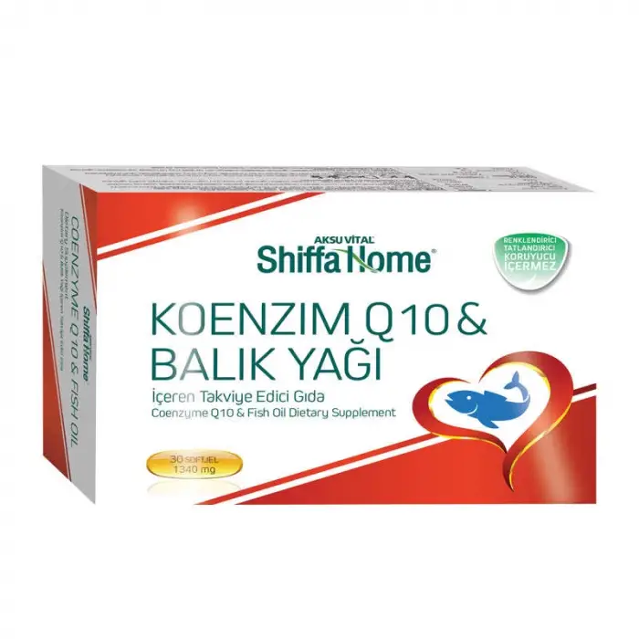 Shiffa Home Koenzim Q10 Omega 3