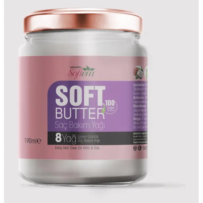 Softem Soft Butter 8 Yağ içeren Saç Bakım Yağı