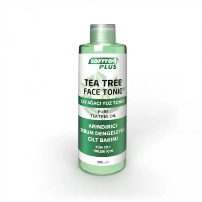 Softto Plus Çay Ağacı Yüz Toniği 200ml