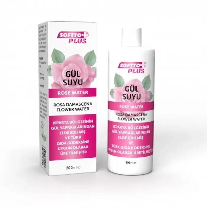 Softto Plus Gül Suyu 200ml
