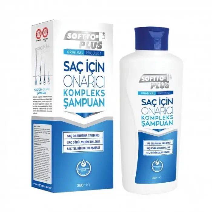 Softto Plus Onarıcı Saç Onarıcı Kompleks Şampuan