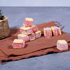 Bisküvili Güllü Lokum 250 gr