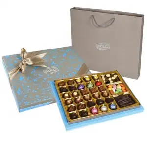 Bolçi Düet Kutu Hediye Spesiyal Çikolata 630gr