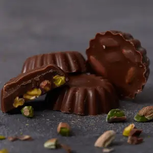 Fıstıklı Papatya Çikolata 250 gr