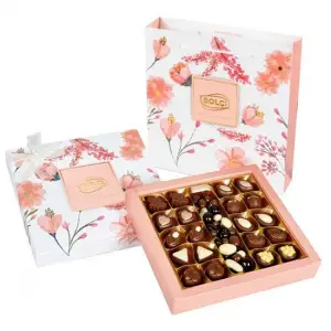 Flower Kutu Hediye Spesiyal Çikolata 350gr
