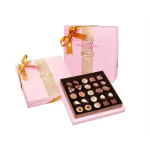 Bolçi Diamond Pembe Hediye Çikolata Kutu 290gr