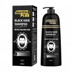 Softto Plus Black Hair Shampoo 350ml