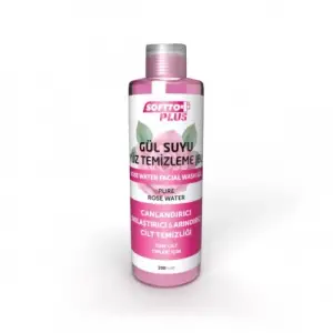 Softto Plus Gül Suyu Yüz Temizleme Jeli 200ml