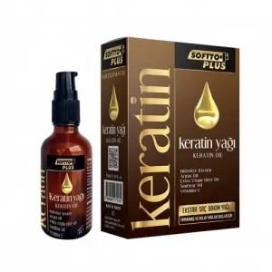 Softto PLus Keratin Saç Bakım Yağı 50ml