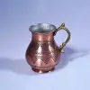 Bakır El İşlemeli Bardak