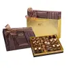 Bolçi Saten Kahverengi Hediye Çikolata Kutu 500gr