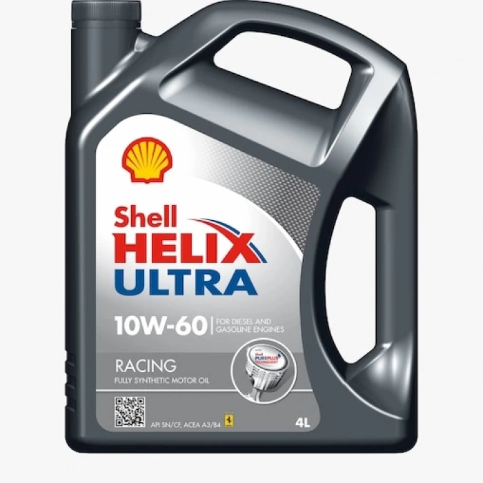 Shell Helix Ultra Racing 10W60 4 Lt. Motor Yağı