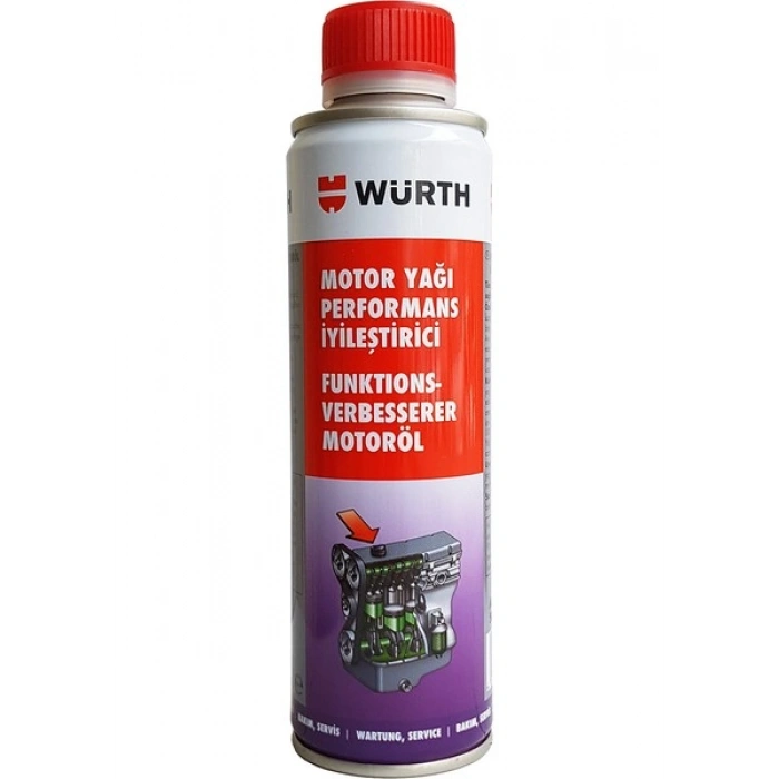 Würth Motor Yağı Katkısı - Performansı Artırıcı 300 ml