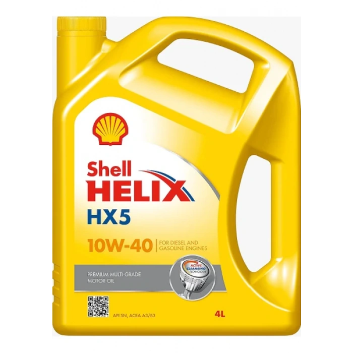Shell Helix HX5 10W40 4 lt. Motor Yağı
