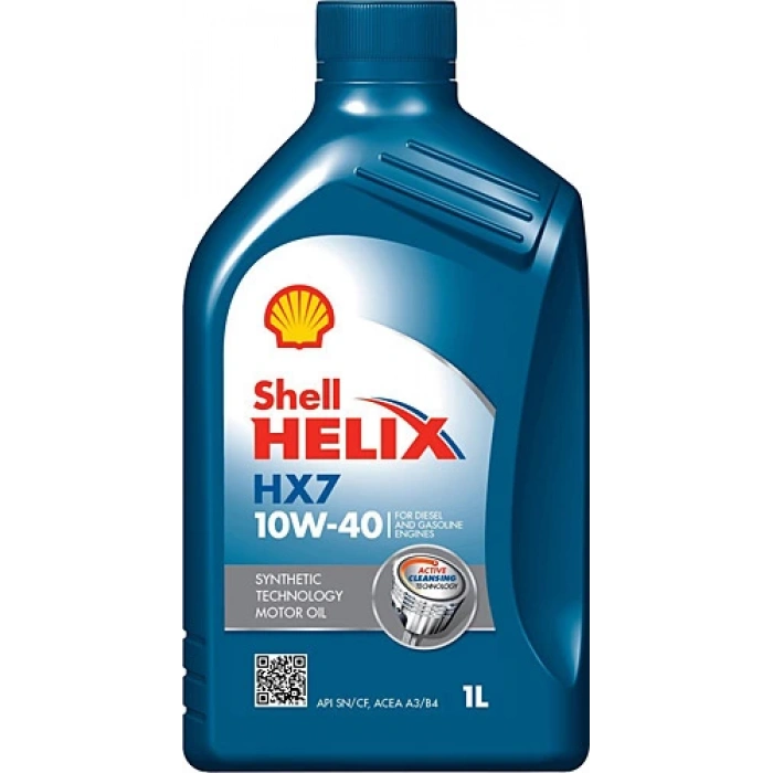 Shell Helix HX7 10W-40 1 lt Motor Yağı