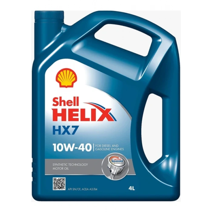 Shell Helix HX7 10W40 4 lt Motor Yağı