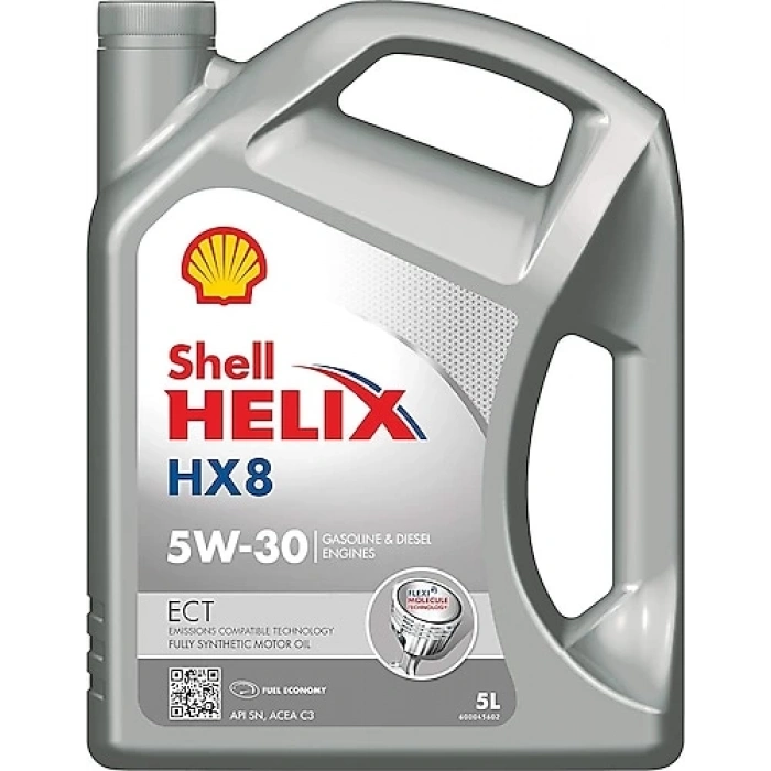 Shell Helix Hx8 Ect 5W30 4 lt Motor Yağı