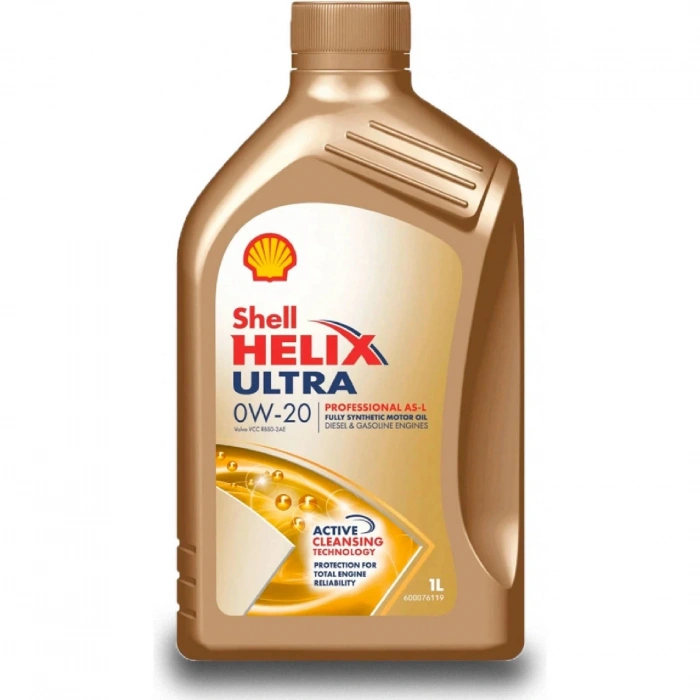 Shell Helix Ultra Pro AV-L 0W-20 1 lt Motor Yağı