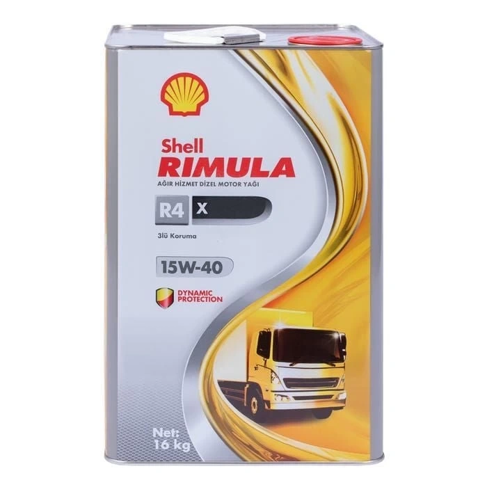 Shell Rimula R4 X 15W40 18 lt. Motor Yağı