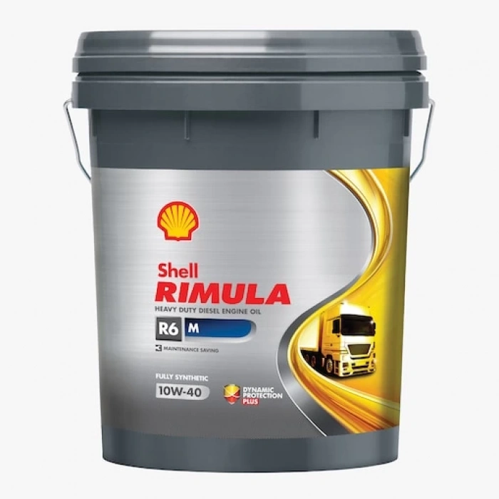 Shell Rimula R6 M 10W40 20 lt. Motor Yağı
