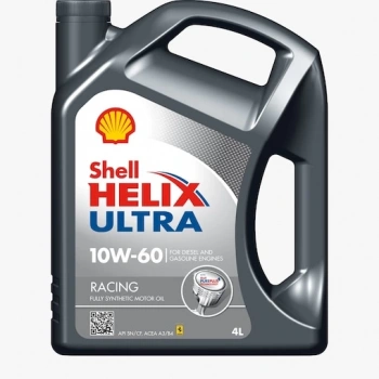 Shell Helix Ultra Racing 10W60 4 Lt. Motor Yağı