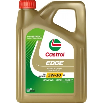Castrol Edge 5W-30 LL Tam Sentetik Dpf Motor Yağı 4 Litre