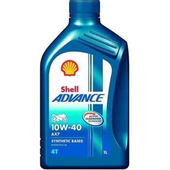 Shell Advance 4T AX7 10W40 1 lt. Motor Yağı