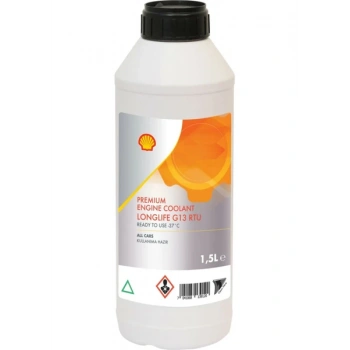 Shell Antifriz 1.5 Litre Premium Engine Coolant Longlife G13 Rtu