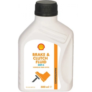 Shell Brake & Clutch Fluid Dot-4 Hidrolik Fren Sıvısı 500ML