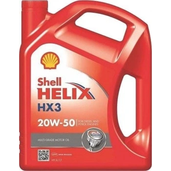 Shell Helix HX3 20W50 4 lt. Motor Yağı