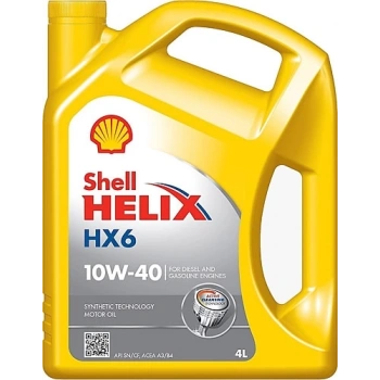 Shell Helix HX6 10W40 4 lt. Motor Yağı