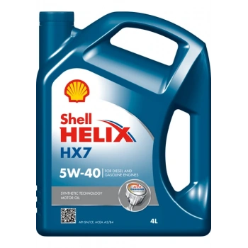Shell Helix HX7 5W40 4 lt Motor Yağı