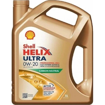 Shell HelIx Ultra ProfessIonal AS-L 0W-20 5 Litre Motor Yağı