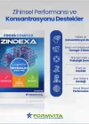 Focus Complex Zindexa,(Cognizin) Sitikolin, Fosfotidilserin, Omega3, Vitamin B12(Metilkobalamin),Vitamin B9(Folik asit-Metil Folat),Vitamin B6(Piridoksal 5P) İçeren Takviye Edici Gıda