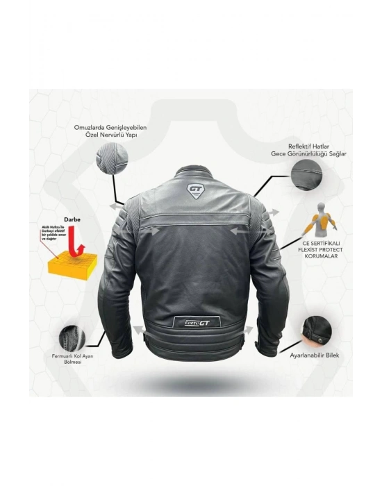 Ceket 2002001 Buffalo Hakiki Deri