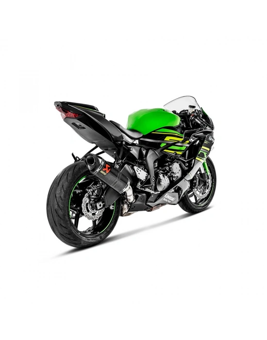 AKRAPOVIC S-K6SO7-ZC KAWASAKI NINJA ZX-6R (09-25) SLIP-ON LINE (CARBON) EGZOZ