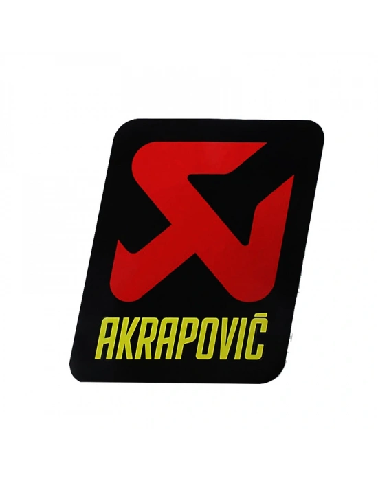 AKRAPOVIC P-HST14AL ALUMINYUM STICKER