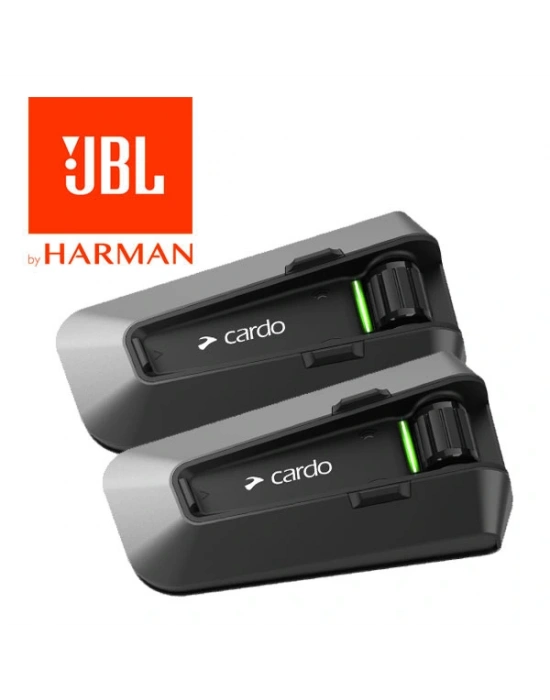 CARDO PACKTALK EDGE DUO JBL BLUETOOTH VE INTERCOM (İKİLİ PAKET)