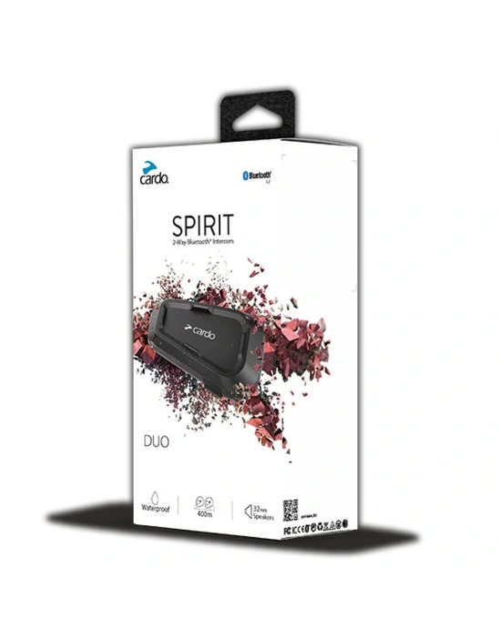 CARDO SPIRIT BLUETOOTH VE INTERCOM (İKİLİ PAKET)