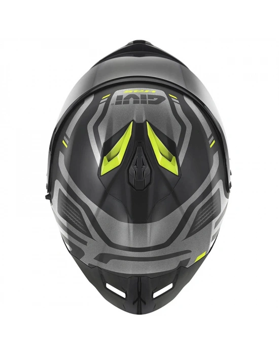 GIVI 50.3 QUASAR MAT SİYAH-TITANIUM- KASK