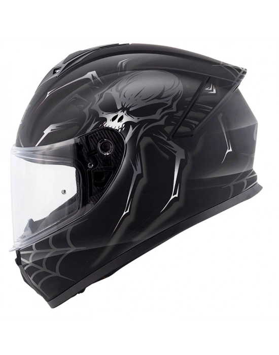 GIVI 50.X ARACHNO MAT SİYAH-GRİ KASK