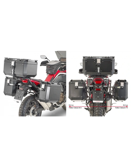GIVI PLO1179CAM HONDA CRF1100L AFRICA TWIN (20-23) YAN ÇANTA TAŞIYICI
